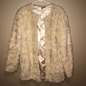 Forever 21 faux fur jacket